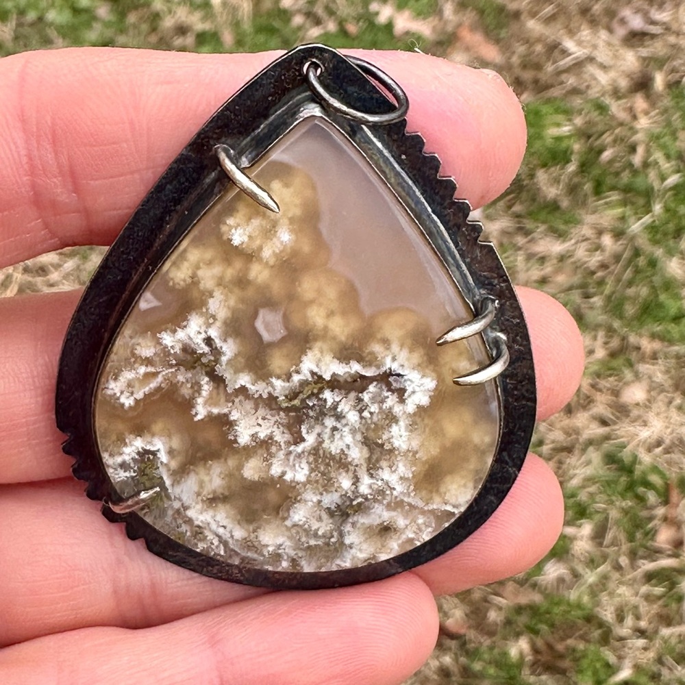 Agate pendant made by Olga Sitnik - Picture 3 of 4